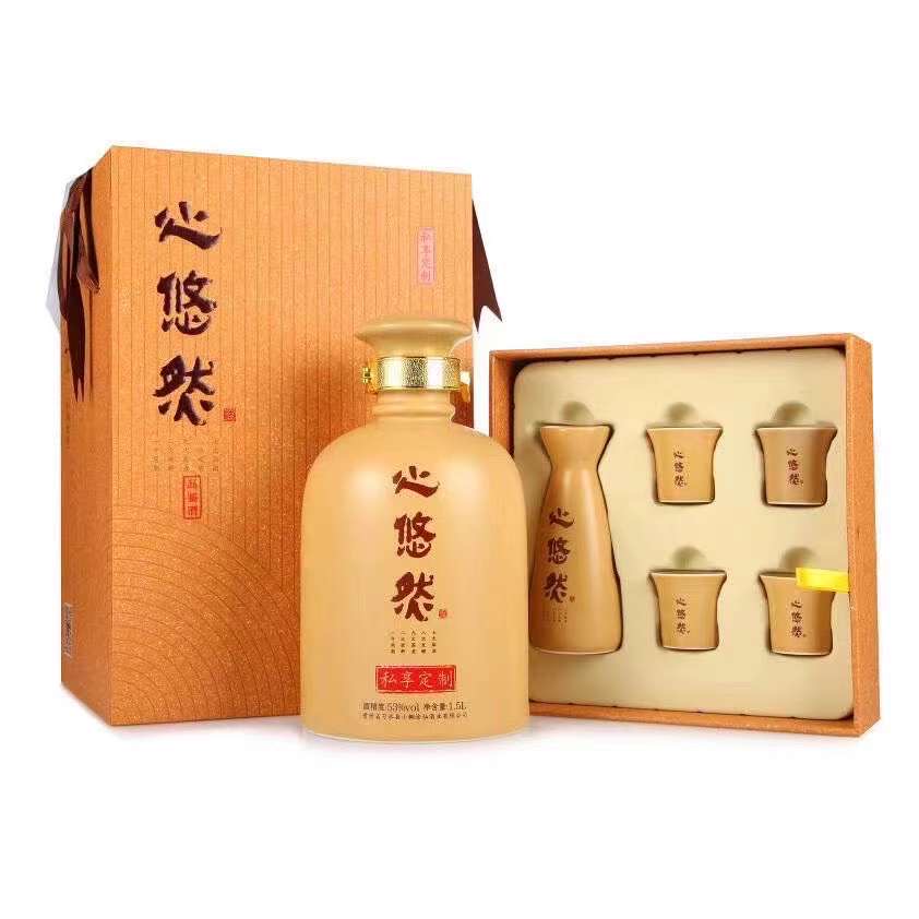 心悠然醬香型白酒